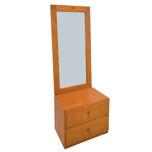 Modern Laminated Dressing Mirror – Full-Length Elegance for Your Home | P084