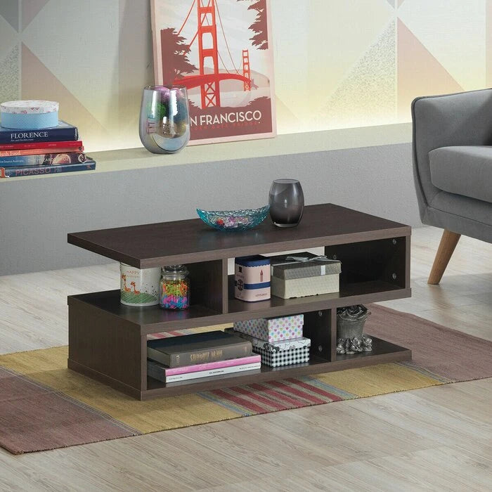 Mid-Century Modern Coffee Table with Hairpin Legs | P203