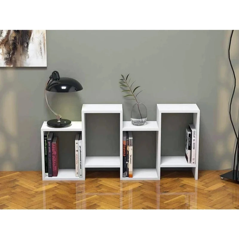 Low Height Asymmetric Kids Bookshelf | P238