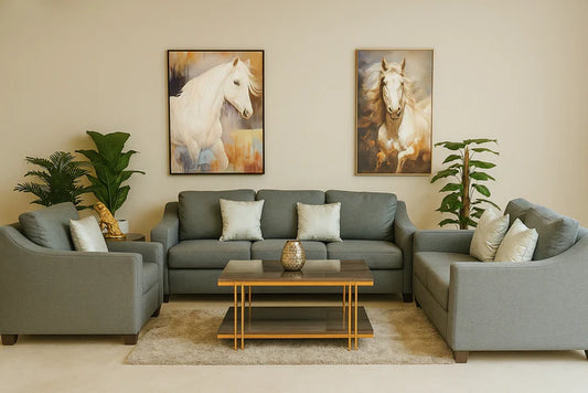 Regal Comfort 6-Seater Sofa Set | P104