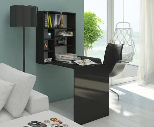 FlexiFold Transformer Wall Desk | Space-Saving Folding Workstation | P030
