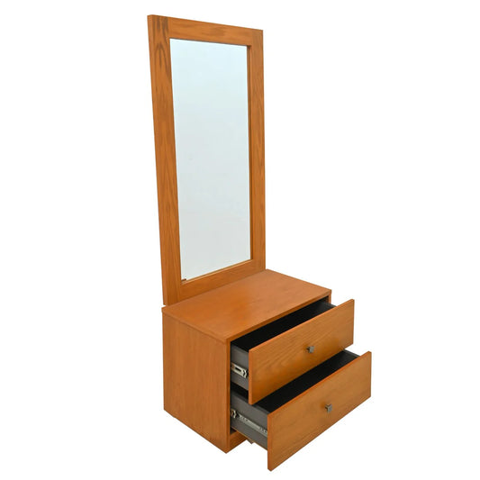 Modern Laminated Dressing Mirror – Full-Length Elegance for Your Home | P084