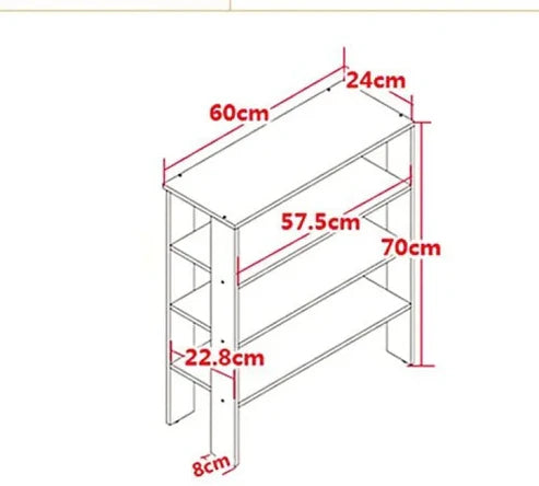 StepStack - Innovative 4-Layer Shoe Rack Organizer | P015