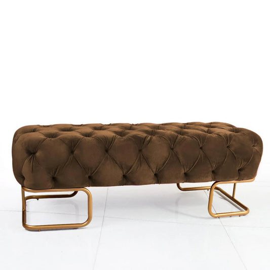 Modern 3 Seater Luxury Ottoman with Steel Frame | P230