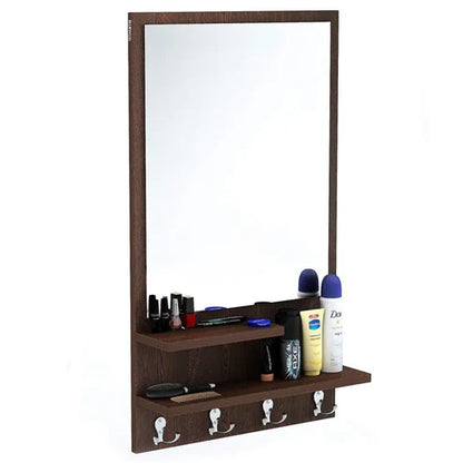 Wall Dressing Mirror With Shelves | P049