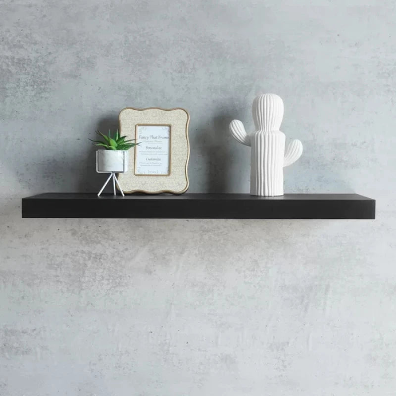 ALIC Black DIY Floating Wall Shelf | P270