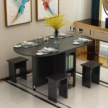 SleekFold Compact Dining Table & Chairs | P033
