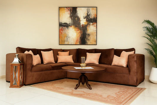 Carmel L Shape Sofa – Premium Quality | P102