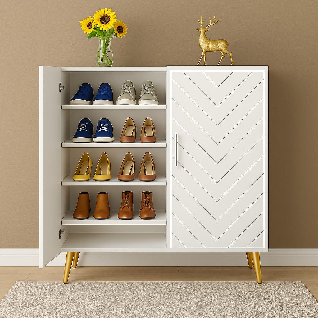 Wooden Shoe Rack – Multiple Color | P286