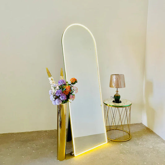 Stylish LED Full-Length Dome Mirror | P093