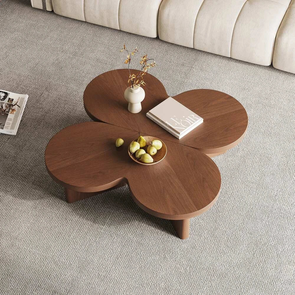 Nature-Inspired Elegance – WINK Flower Coffee Table Set by Musa Furnitures | P193