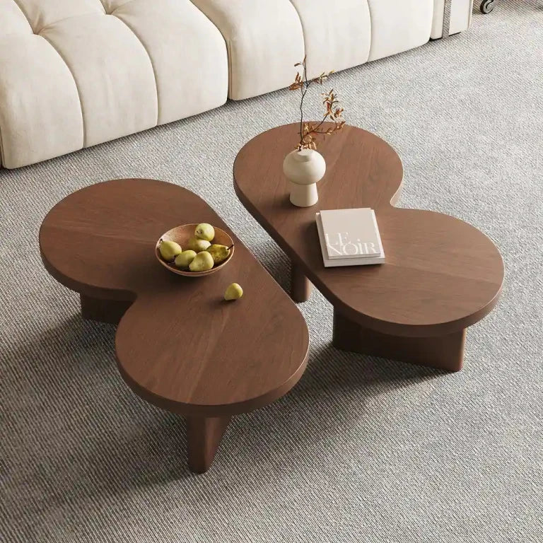 Nature-Inspired Elegance – WINK Flower Coffee Table Set by Musa Furnitures | P193