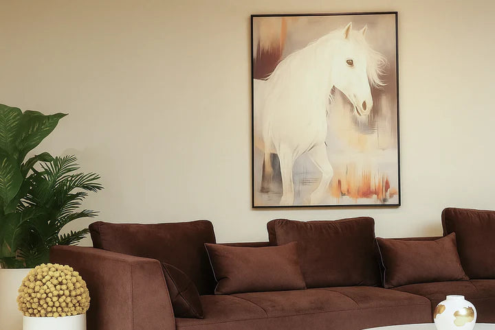 Luxurious L-Shaped Velvet Sofa – Premium Comfort &amp; Modern Elegance | P103