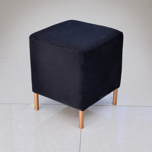 single Wooden stool With Steel Stand | P233
