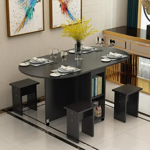 SleekFold Compact Dining Table & Chairs | P033
