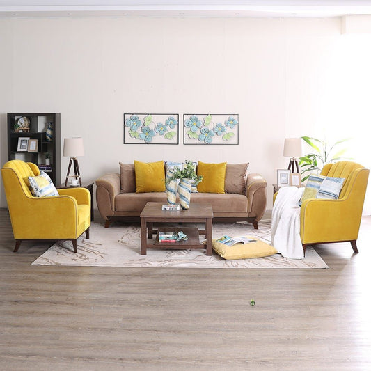 Luxury Cozy 7-Seater Sofa Set – Comfort Meets Elegance | P127