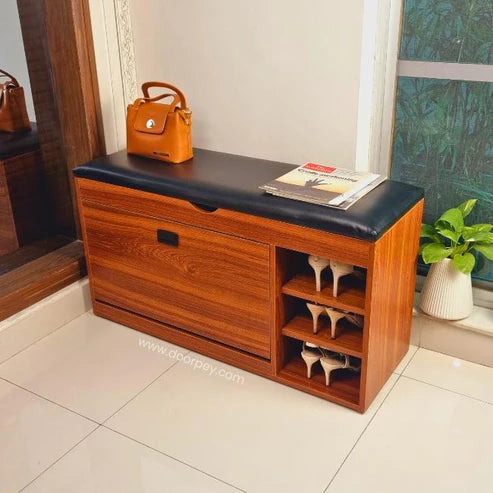 Modern Flip Drawer Shoe Rack | P002