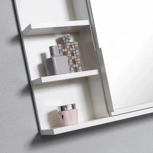 Bathroom Mirror Cabinet With Shelves | P050