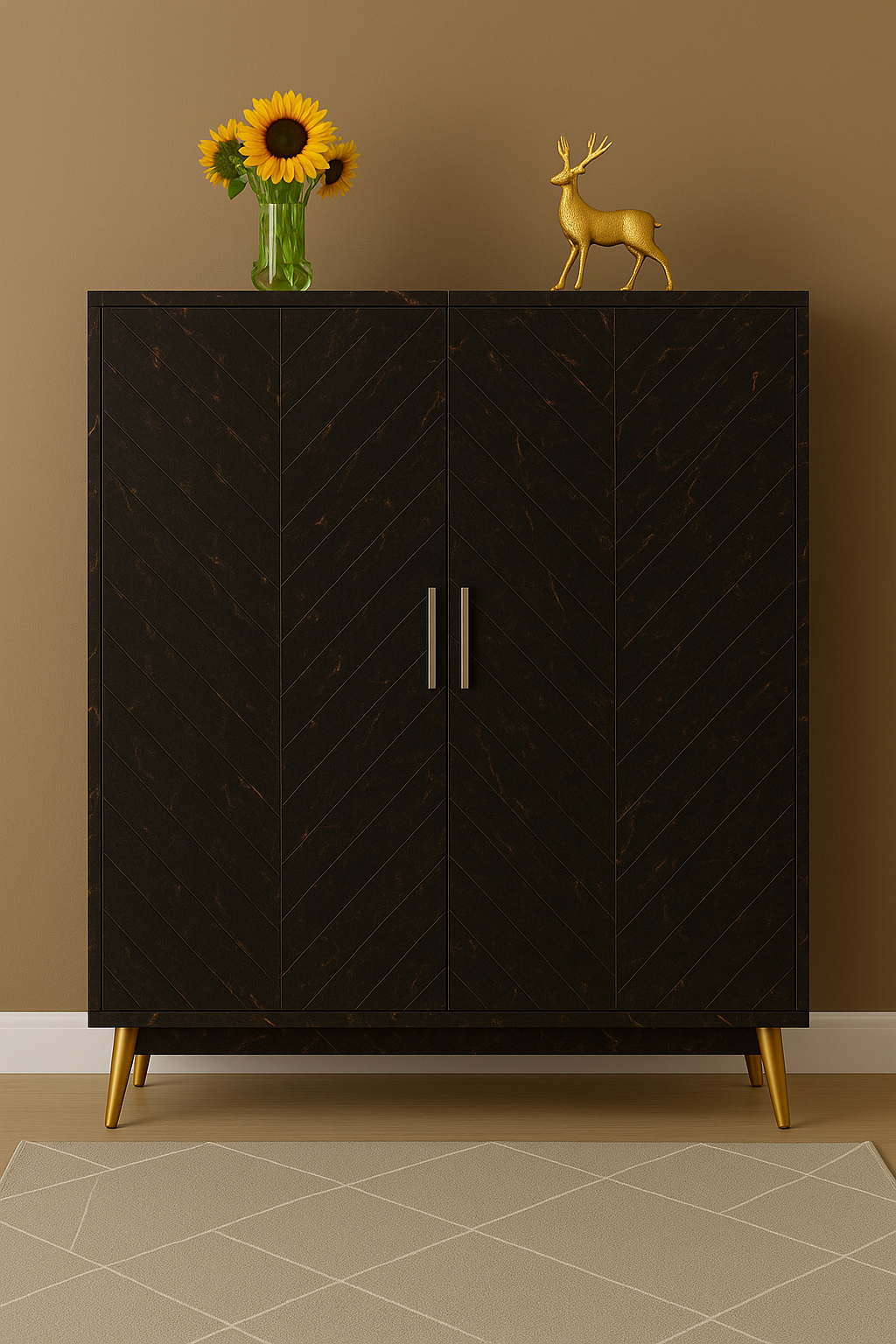 Wooden Shoe Rack – Multiple Color | P286