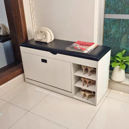 Modern Flip Drawer Shoe Rack | P002