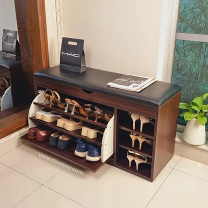 Modern Flip Drawer Shoe Rack | P002