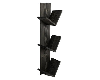 Contemporary 3-Tier Angled Wall Shelf | P271