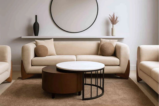 Designer 7 Seater Sofa | High-Quality Imported Fabric | P107