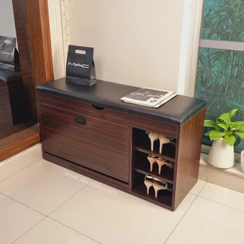 Modern Flip Drawer Shoe Rack | P002